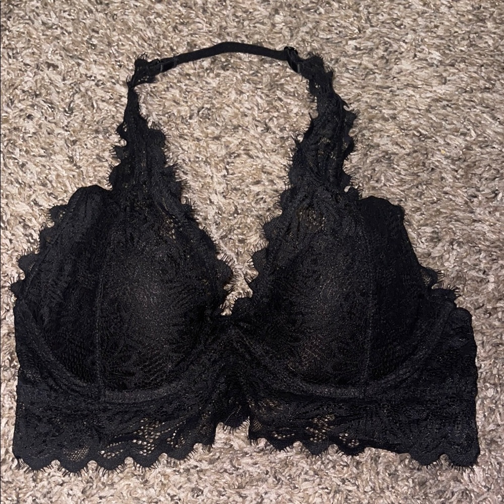 Elegant Black Lace Bralette